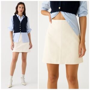 J. Crew Natasha Skirt in Stretch Corduroy
